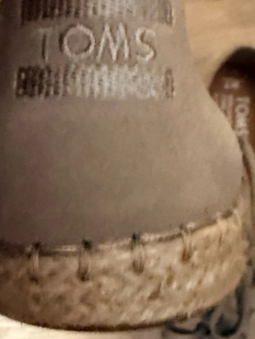 TOMS Suede Lace-Up Sneakers in Taupe